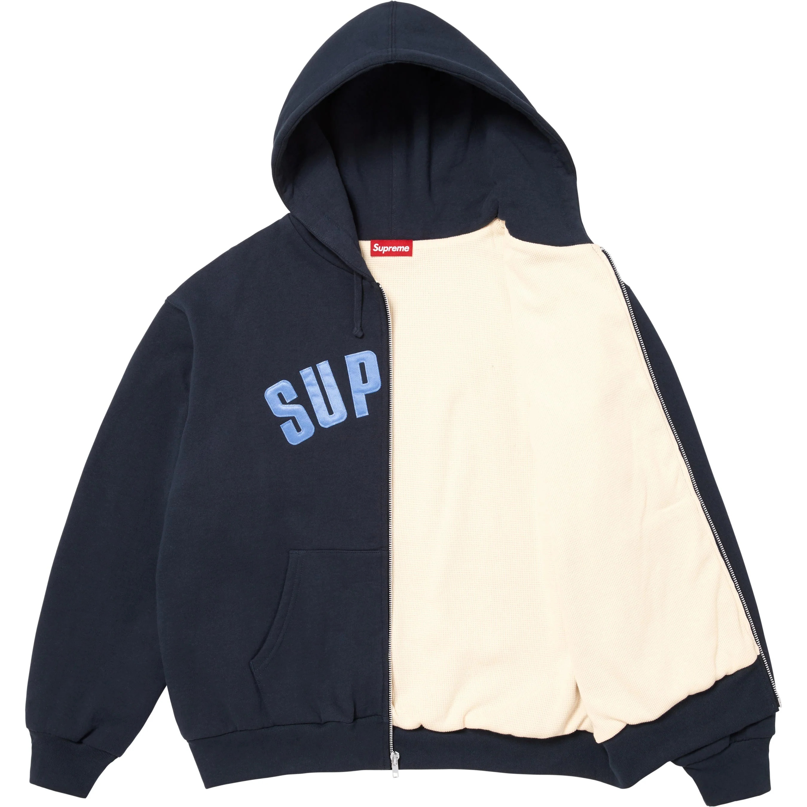 Arc Thermal Lined Zip Up Hooded Sweatshirt view 3